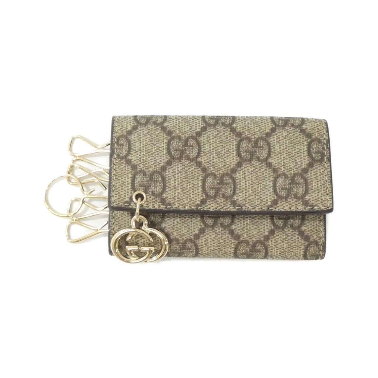 GUCCI 212111 KGDDG 鎖匙包 帆布