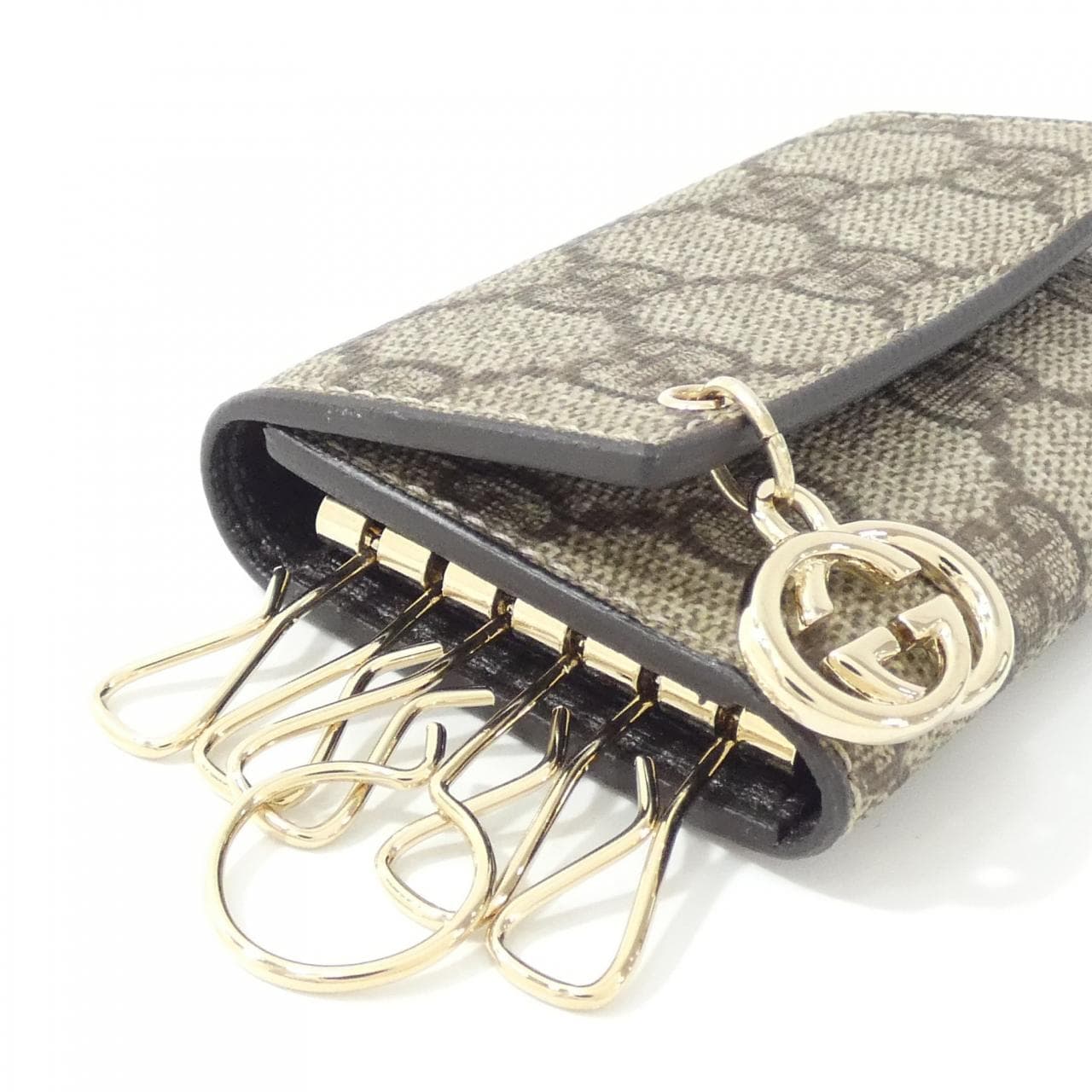 GUCCI 212111 KGDDG 鎖匙包 帆布