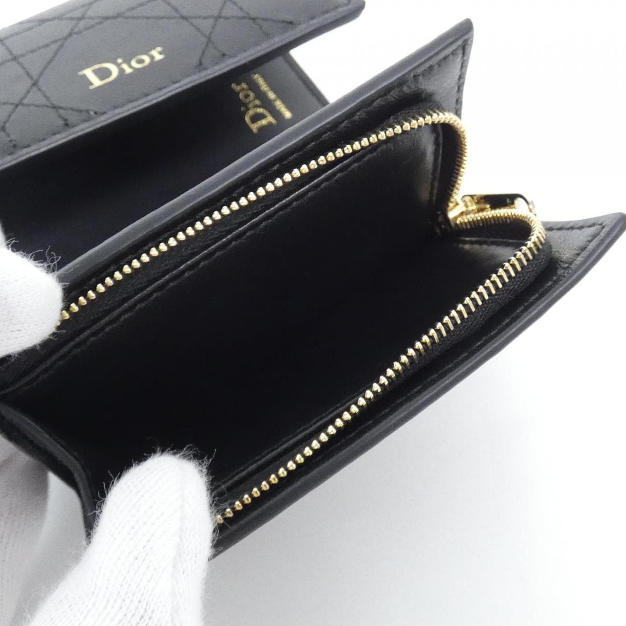 DIOR S4604OSQM 銀包 羊皮