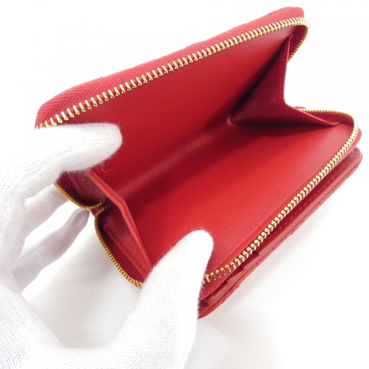 DIOR Caro 銀包 皮革