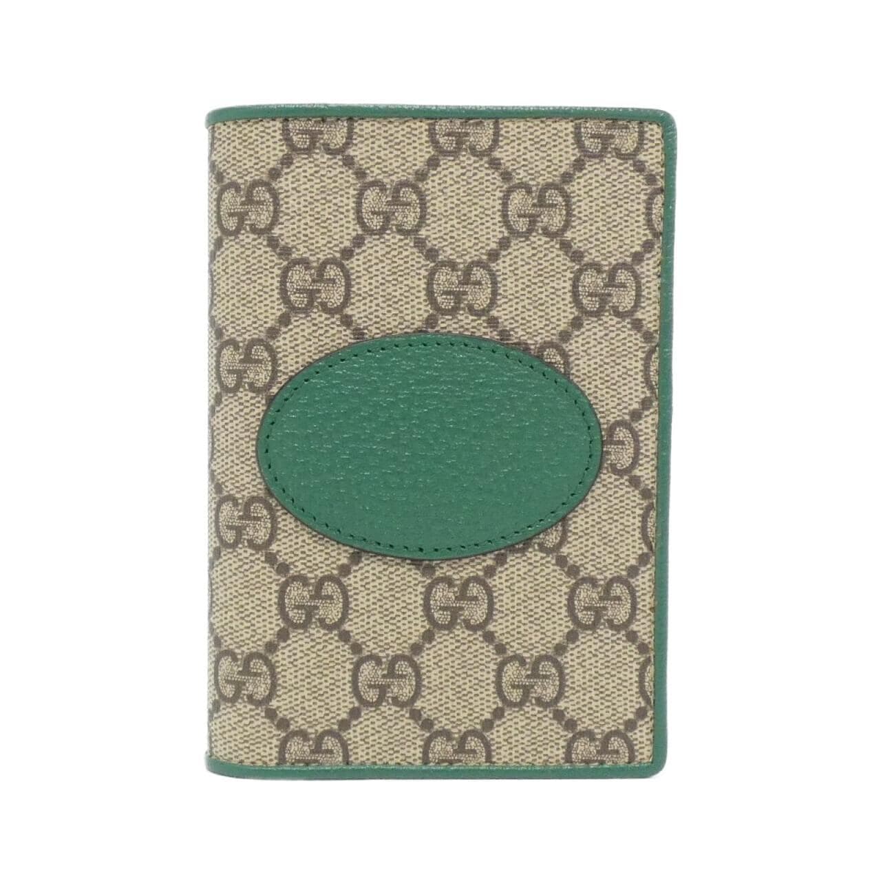 GUCCI 586257 護照套 帆布