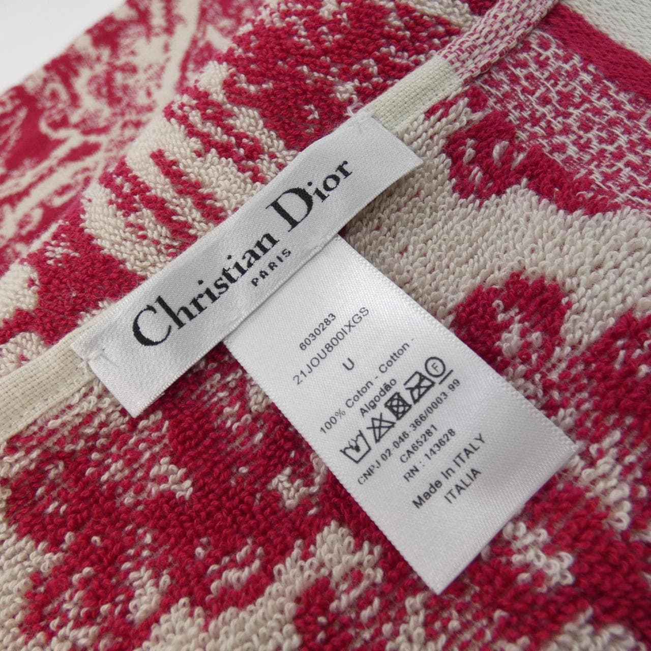 DIOR 21JOU800IXGS Wallet Cotton