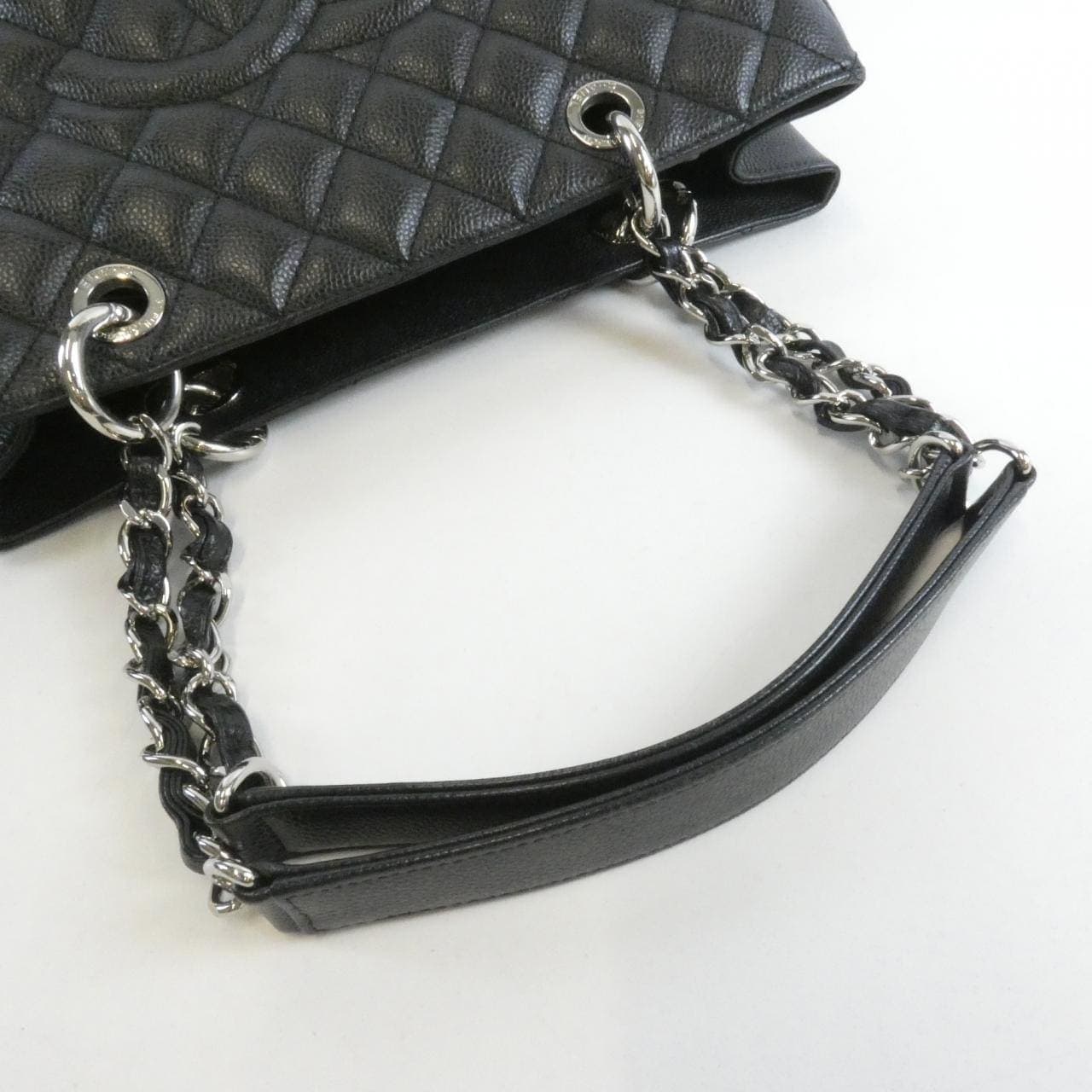 CHANEL 50995 Shoulder Grained Calfskin