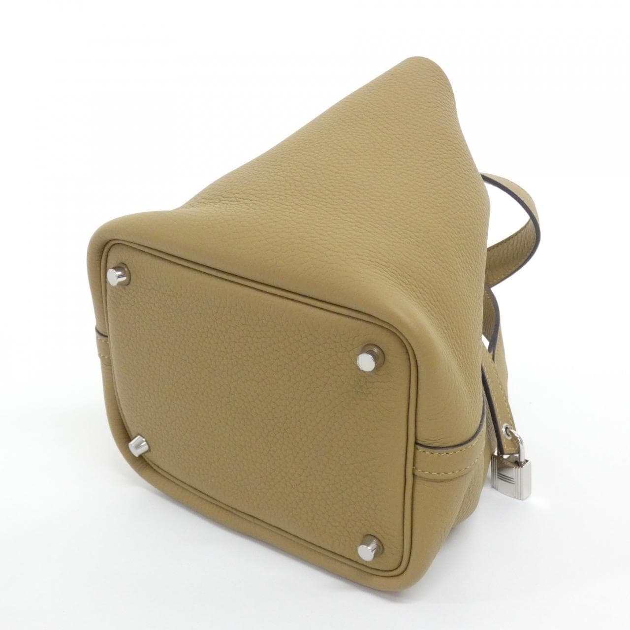 HERMES Picotin 056289CK Handbag Clemence