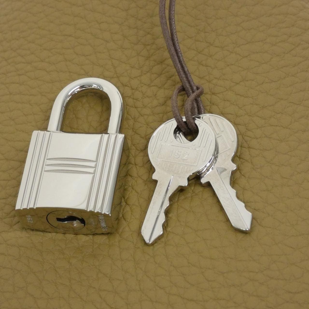 HERMES Picotin 056289CK Handbag Clemence