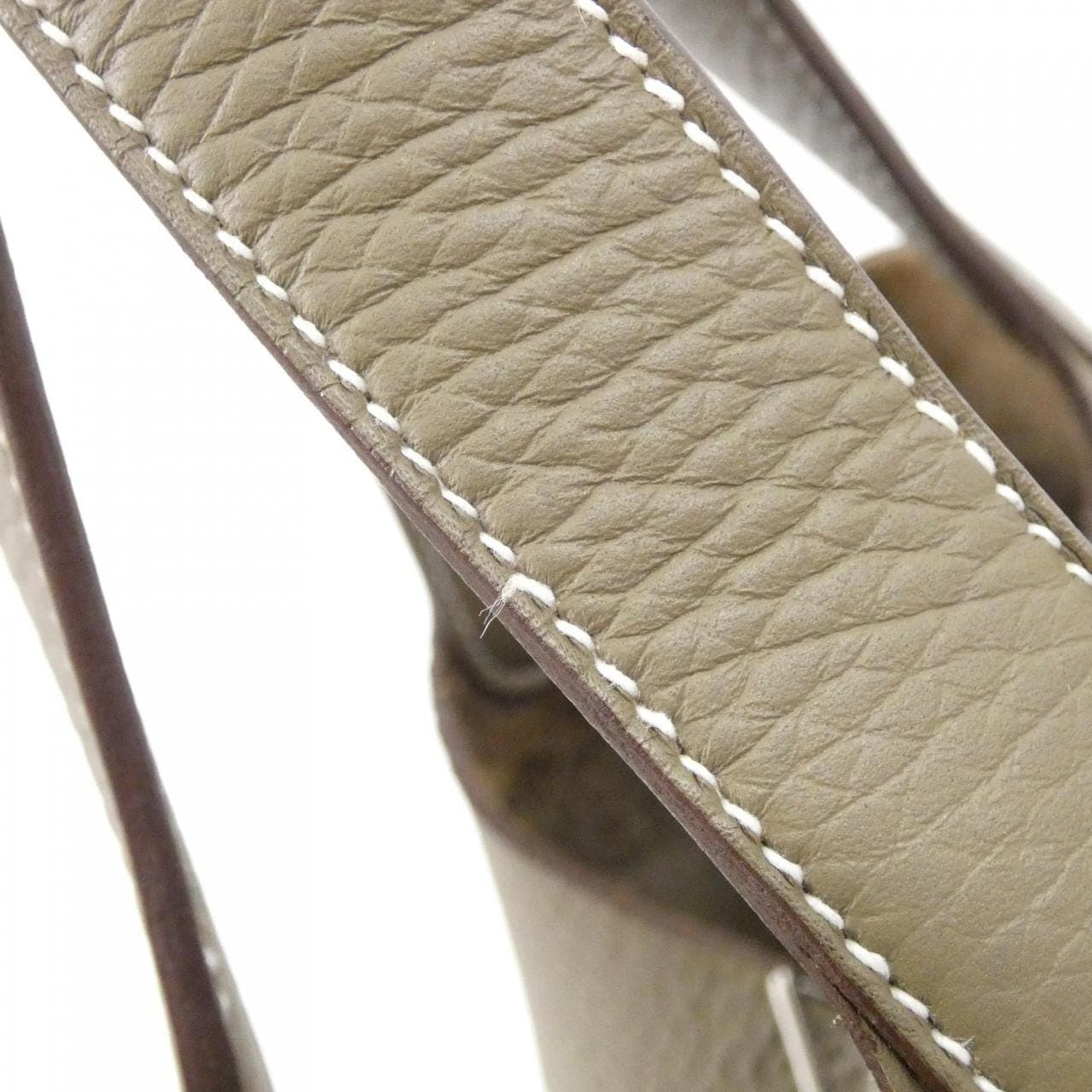 HERMES Picotin 060991CK Handbag Clemence