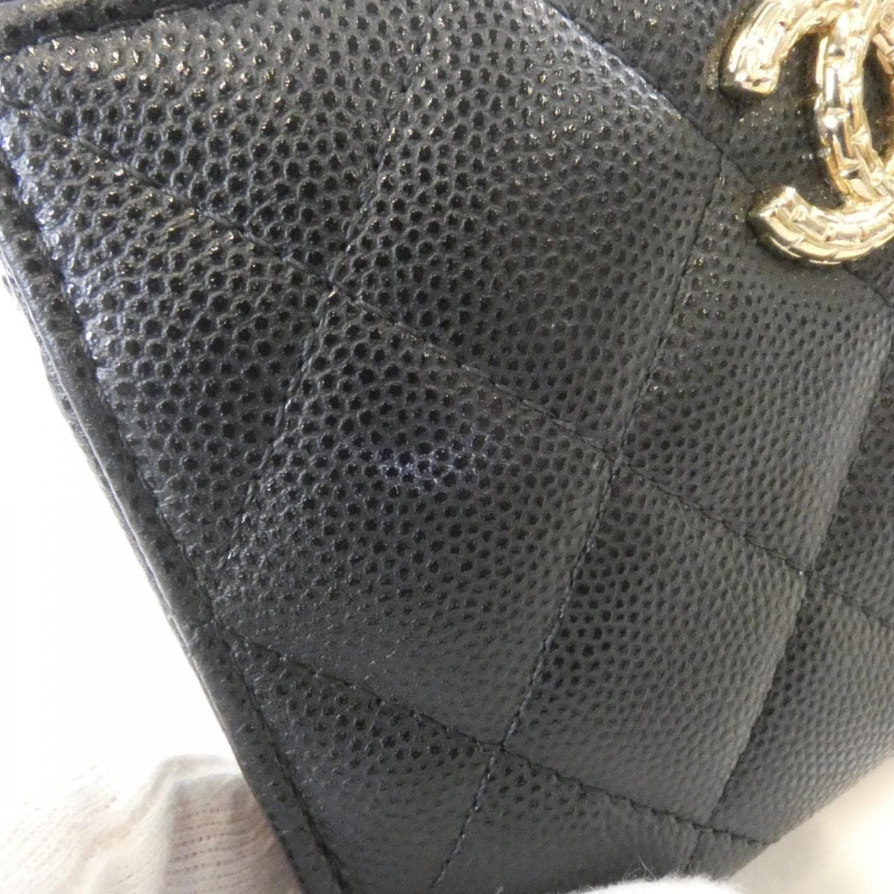 CHANEL AP4092 銀包 荔枝紋牛皮
