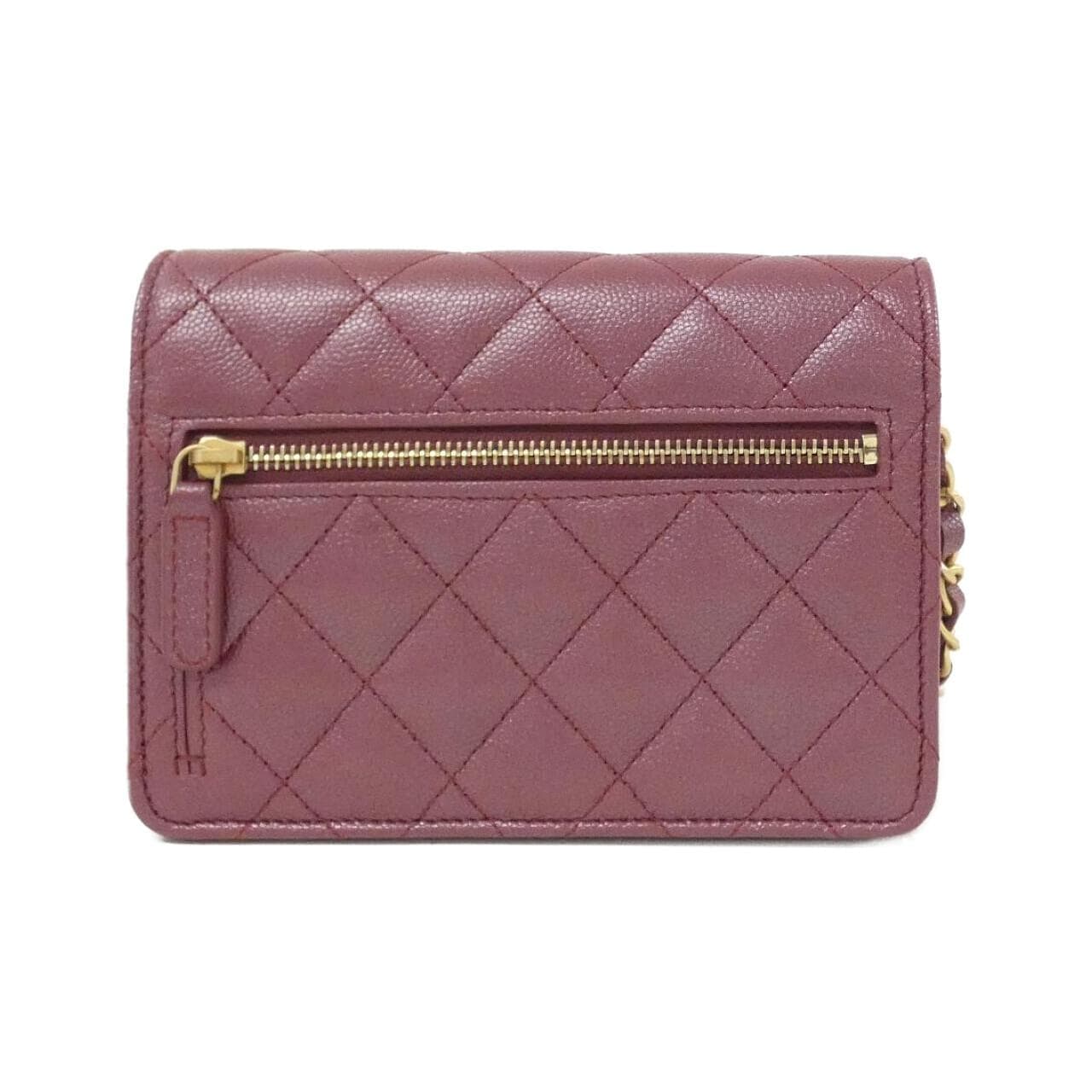 CHANEL Chanel 19 AP3480 銀包 荔枝紋牛皮
