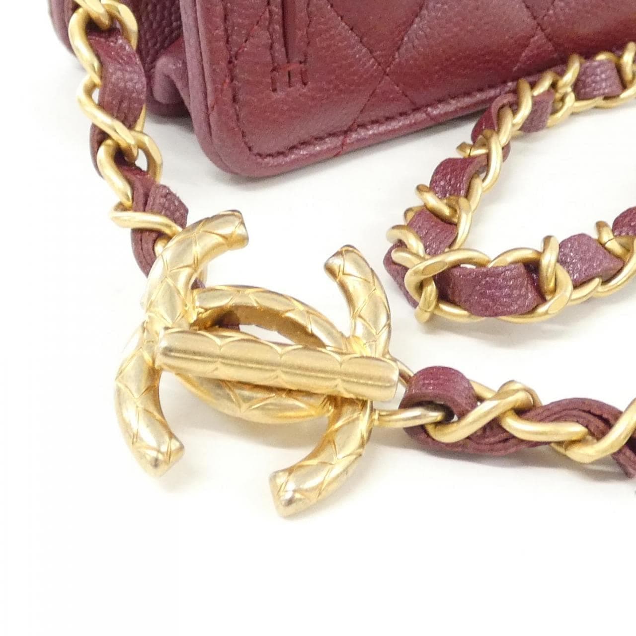 CHANEL Chanel 19 AP3480 銀包 荔枝紋牛皮