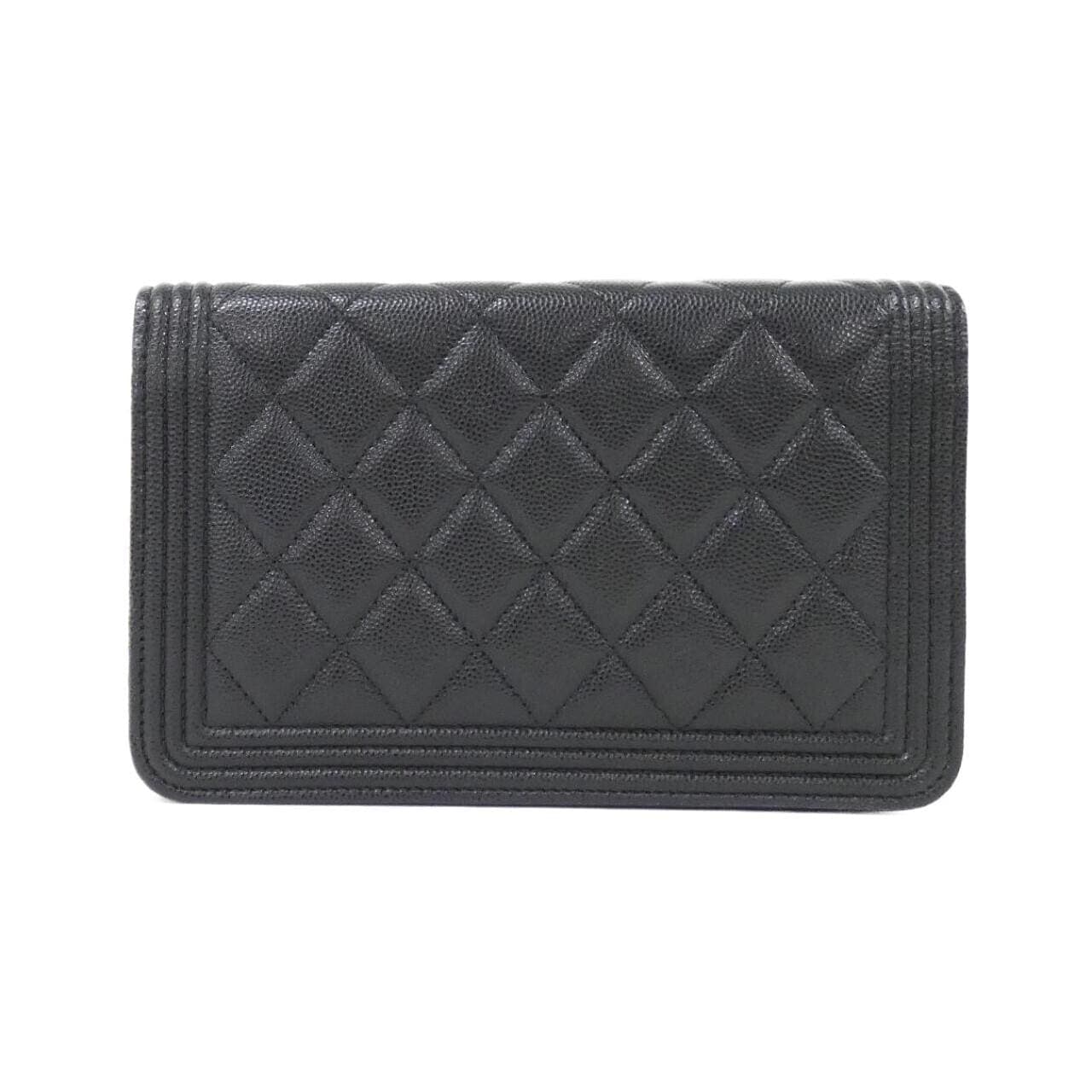 CHANEL Boy Chanel AP1117 銀包 荔枝紋牛皮