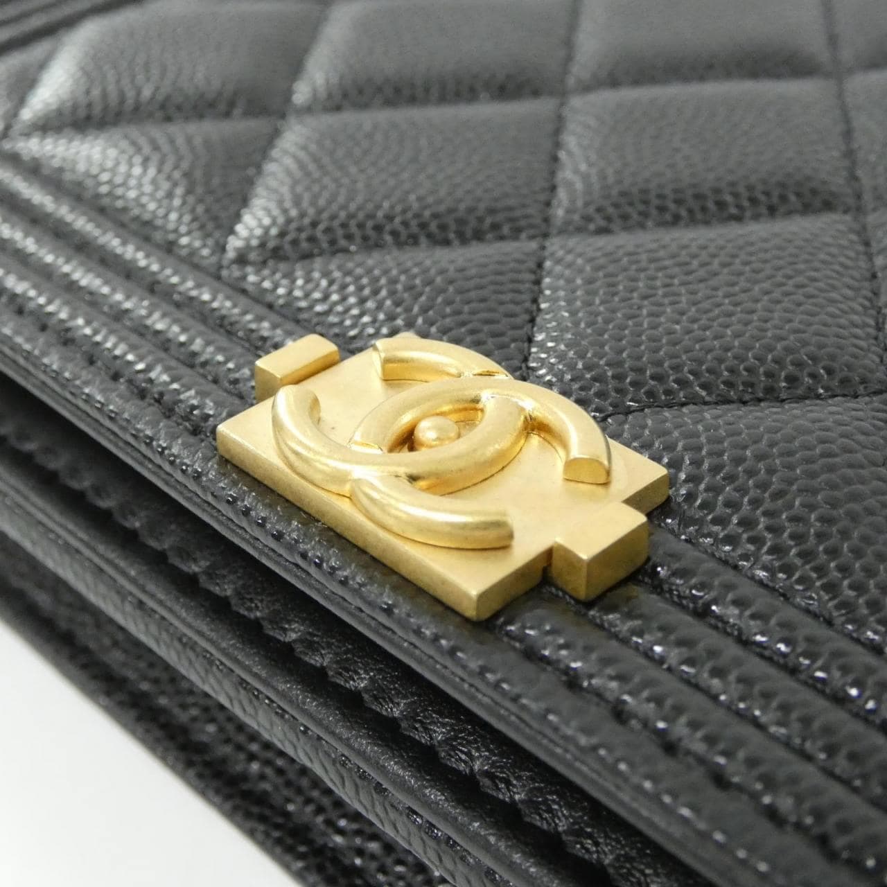 CHANEL Boy Chanel AP1117 銀包 荔枝紋牛皮