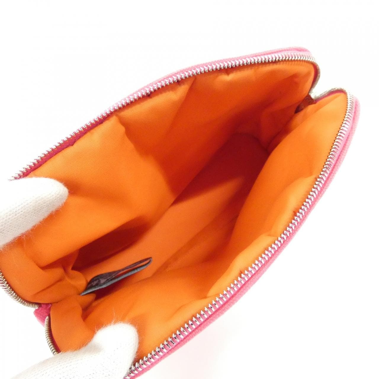 HERMES Bolide 103773M Pouch Canvas