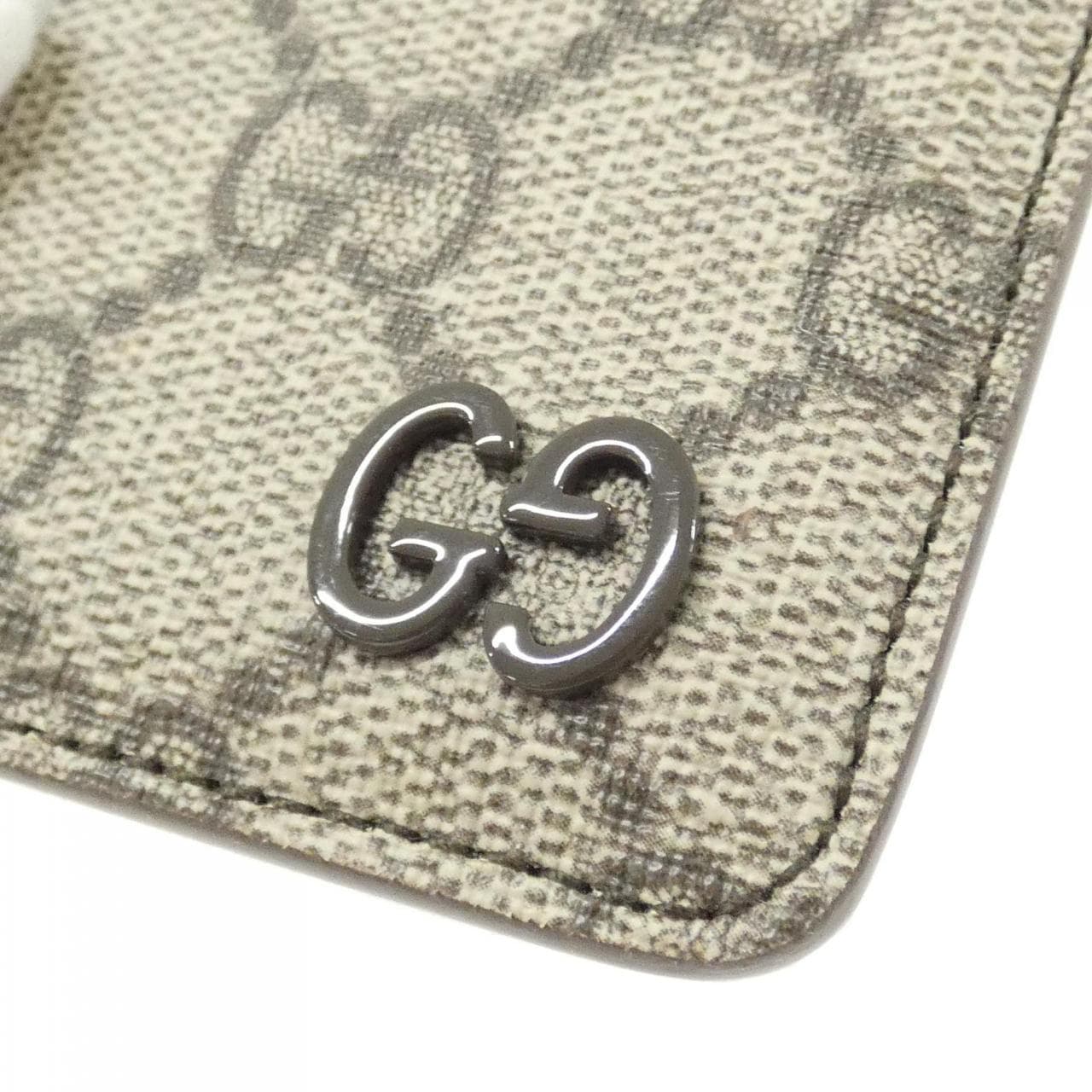GUCCI 817197 FACQC Card Case Canvas