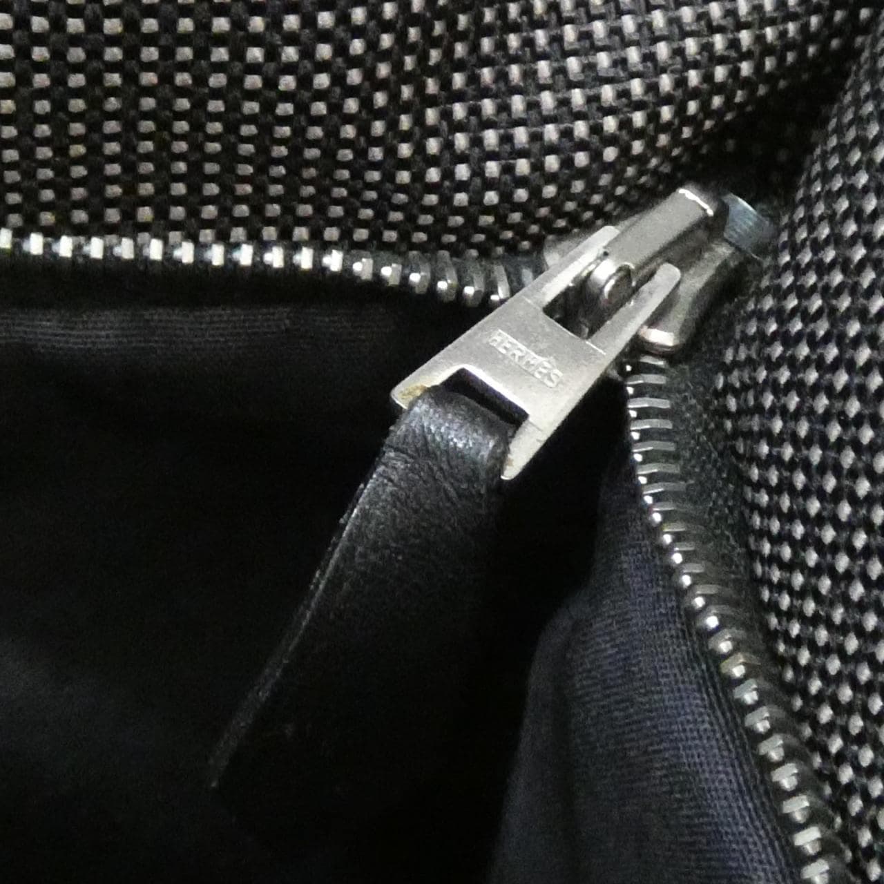 HERMES 101085M Handbag Canvas