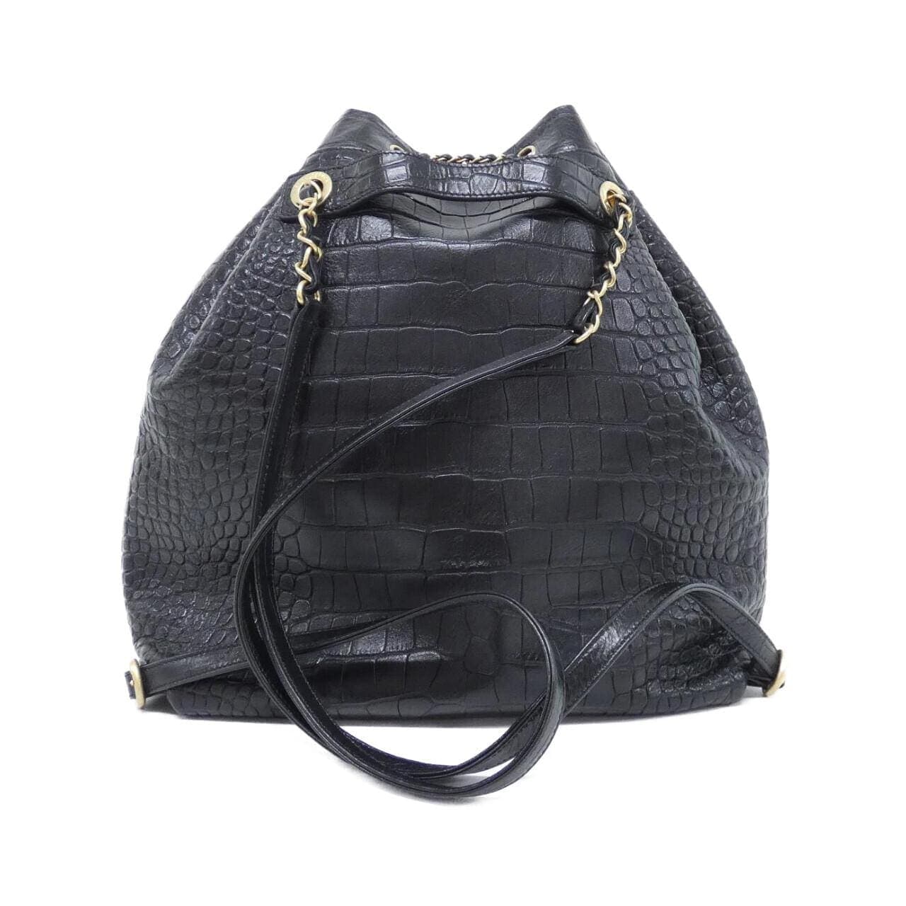 CHANEL AS0800 背包 鱷魚皮