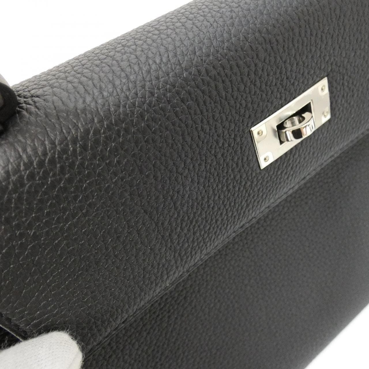 HERMES Kelly 030931CK Handbag Togo