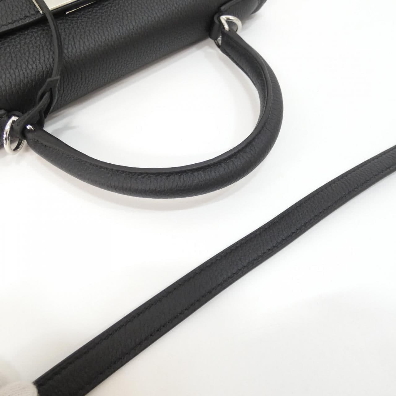 HERMES Kelly 030931CK Handbag Togo