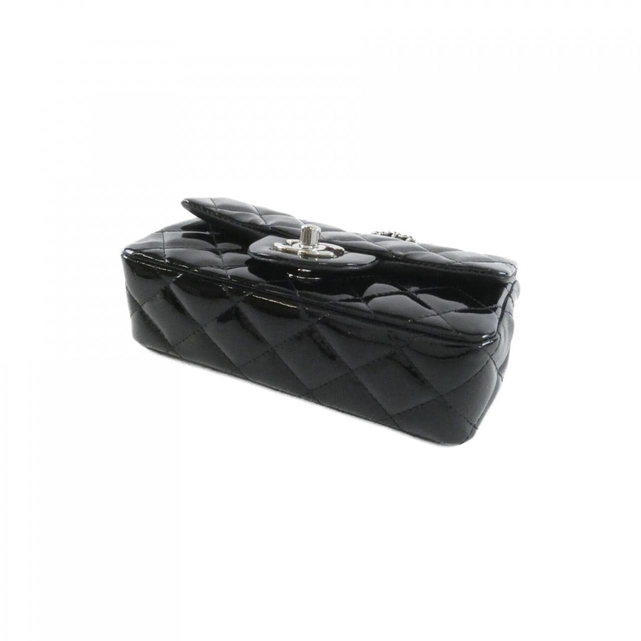 CHANEL 65050 Shoulder Patent Leather