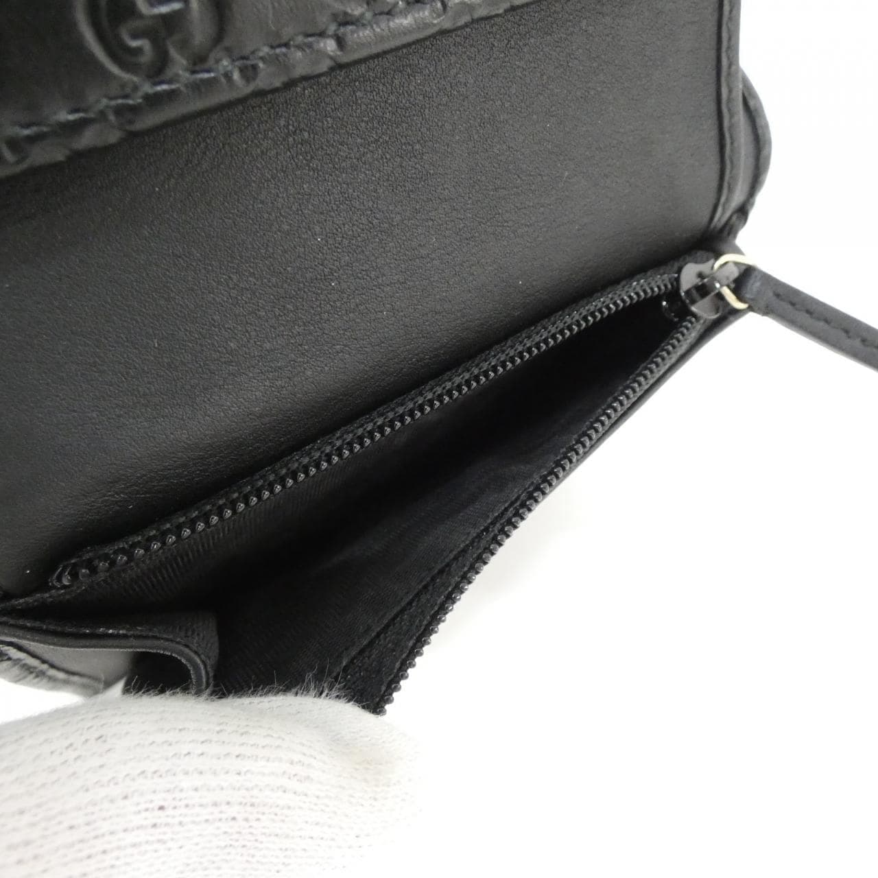 GUCCI 510317 BMJ1G 銀包 皮革