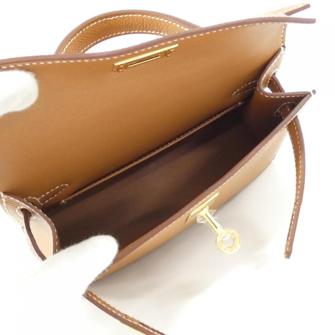 HERMES Kelly 071302CC 手提包 Epsom
