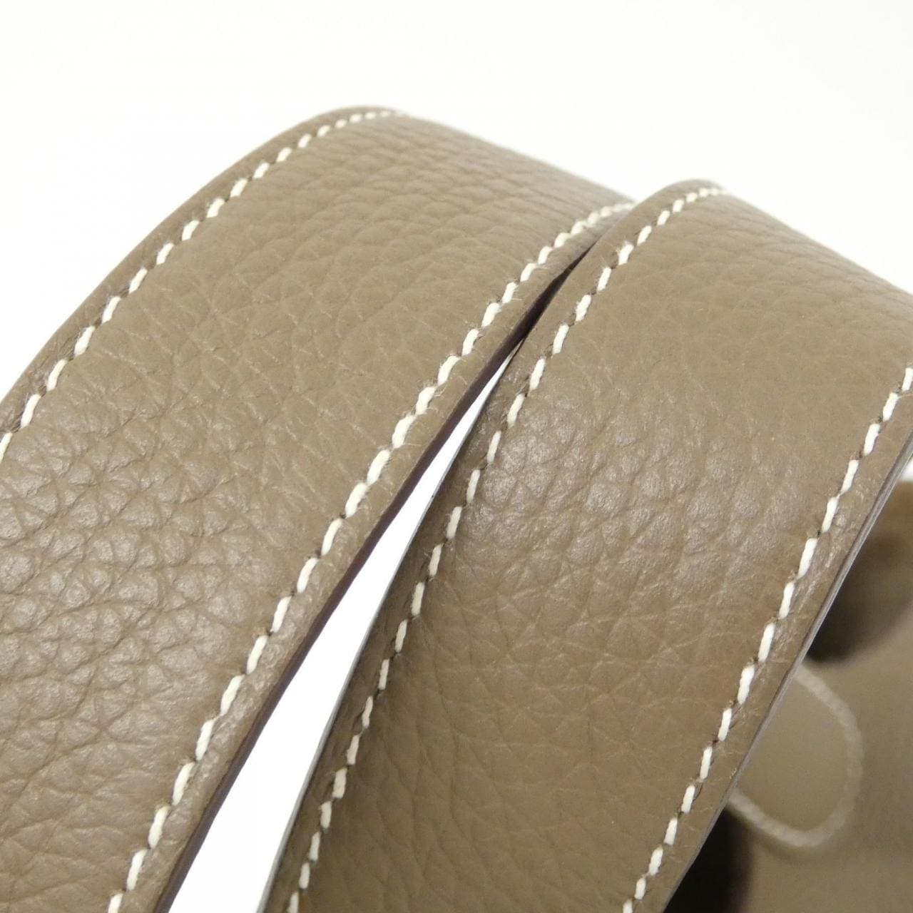 HERMES Picotin 060991CK Handbag Clemence