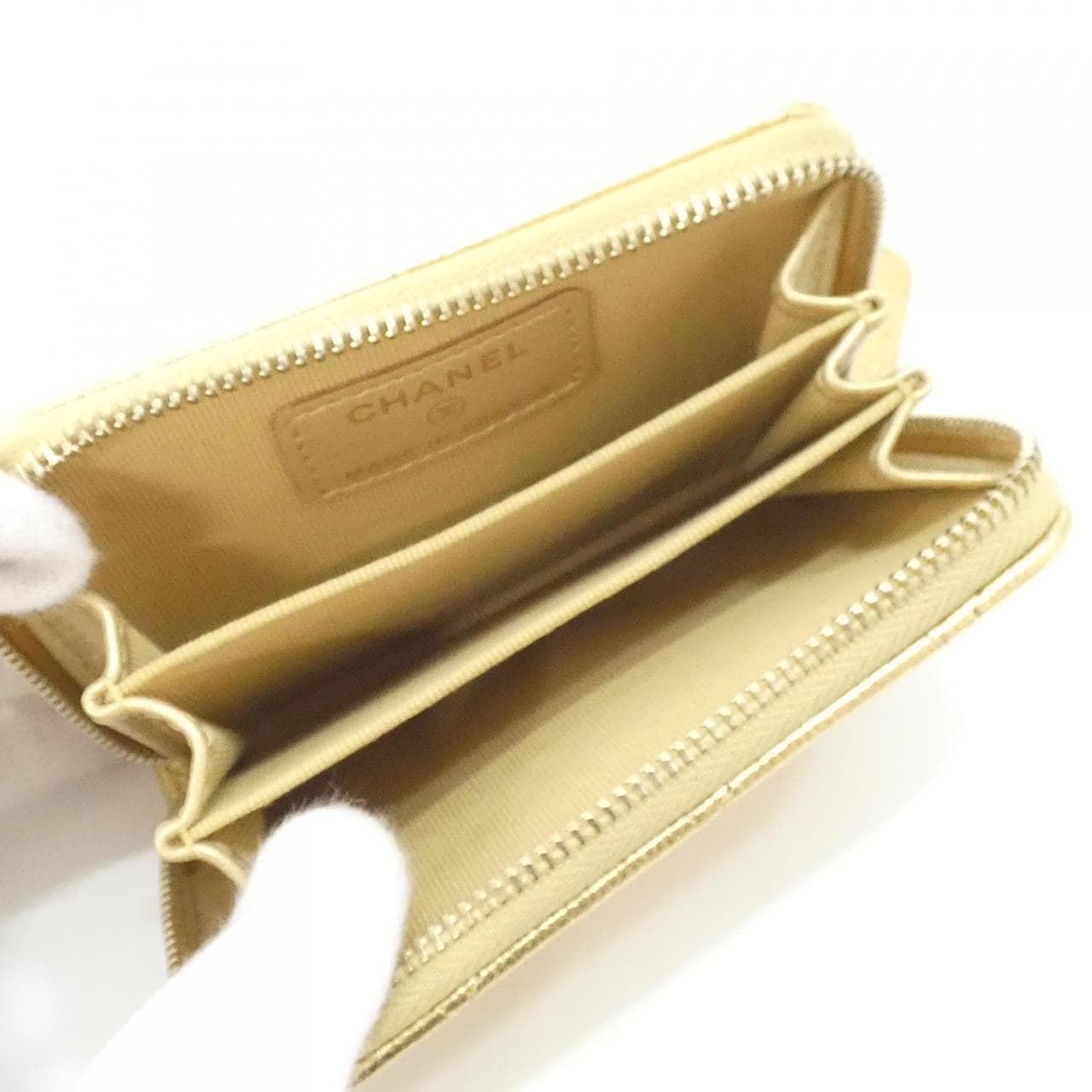CHANEL Timeless Classic AP0216 Coin Case Grained Calfskin