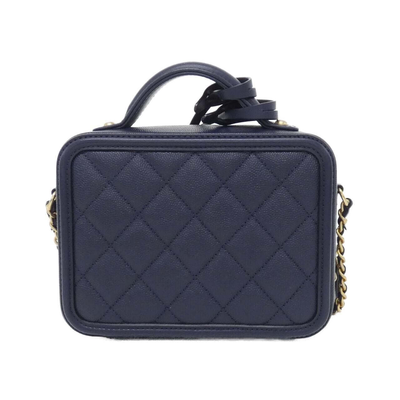 CHANEL 93342 Handbag Grained Calfskin