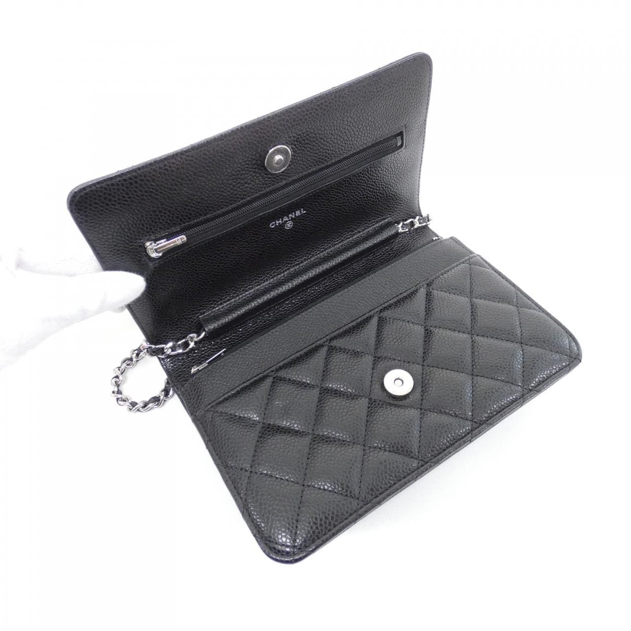 CHANEL Timeless Classic AP0250 Wallet Grained Calfskin