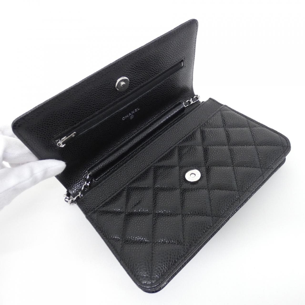 CHANEL Timeless Classic AP0250 Wallet Grained Calfskin