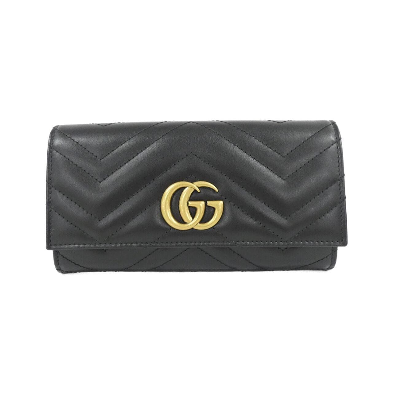 GUCCI Marmont 443436 DTD1T 銀包 皮革