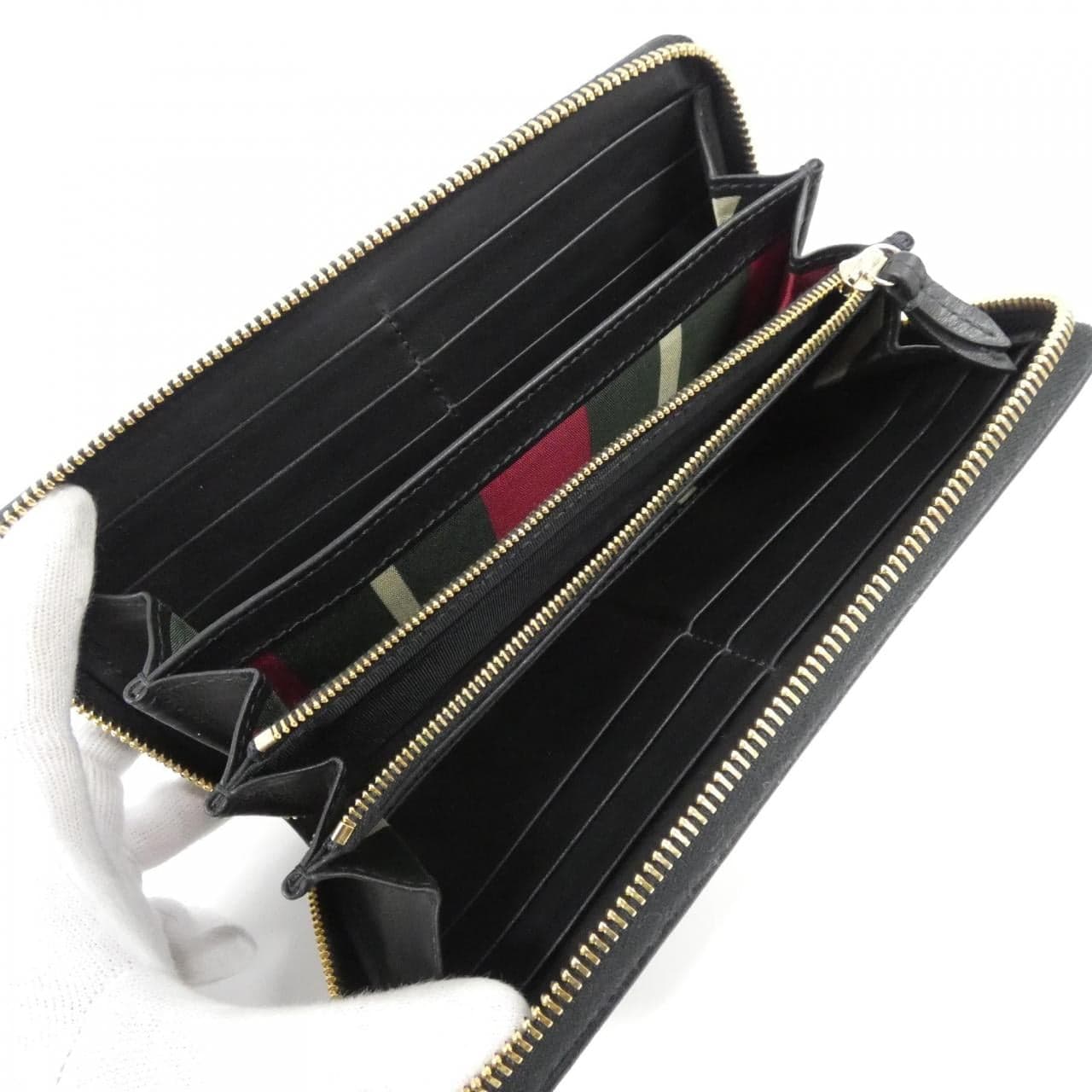 GUCCI 819122 FAD6L Wallet Canvas