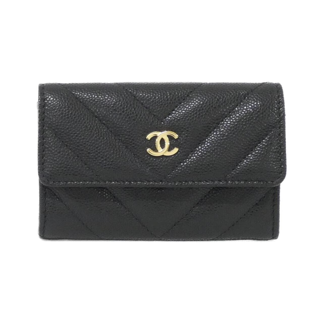 CHANEL Timeless Classic AP5206 卡片套 荔枝紋牛皮