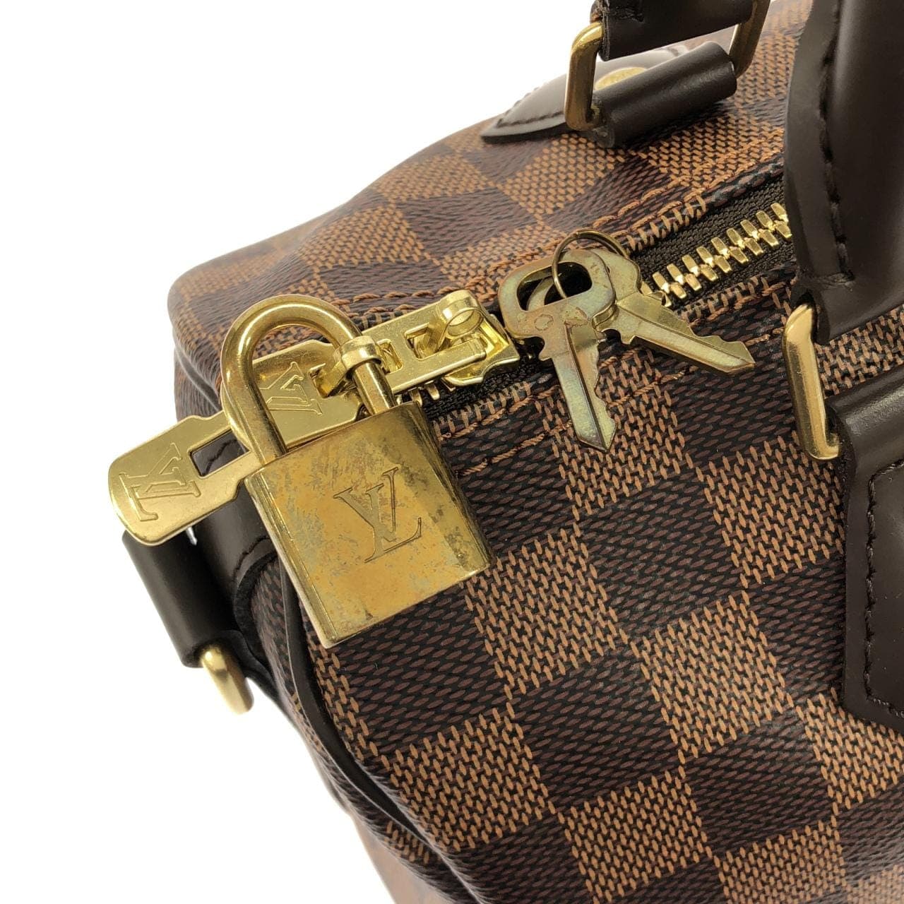 LOUIS VUITTON Speedy N41368 波士頓包 Damier