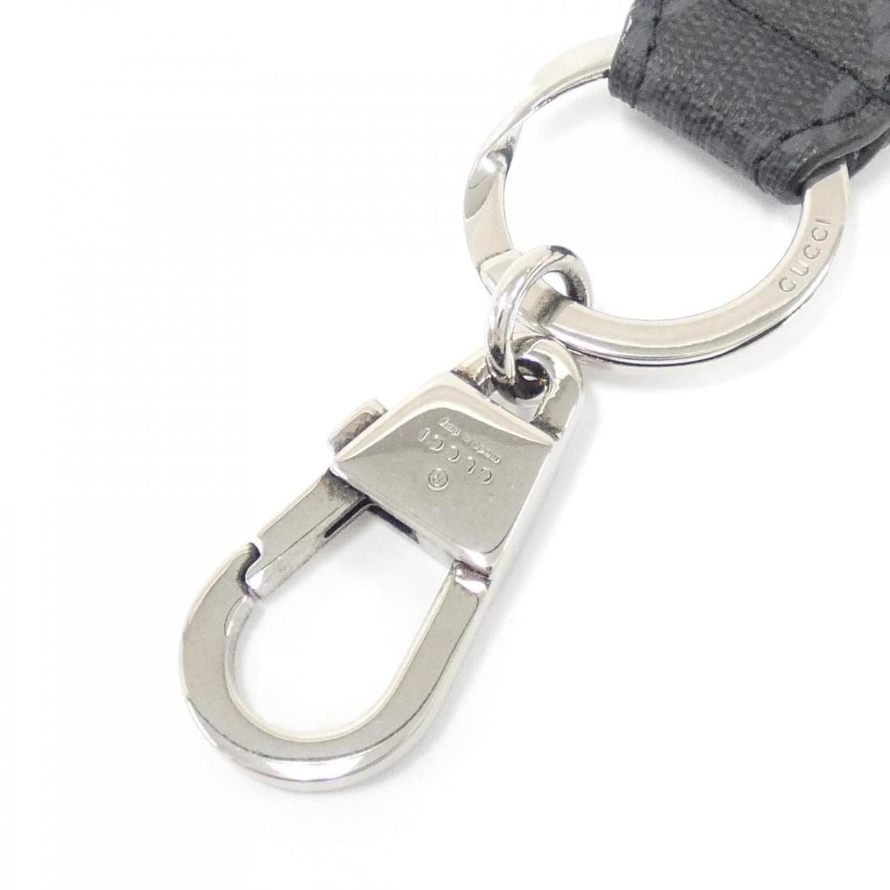 GUCCI 701432 K9GSN Key Case Canvas