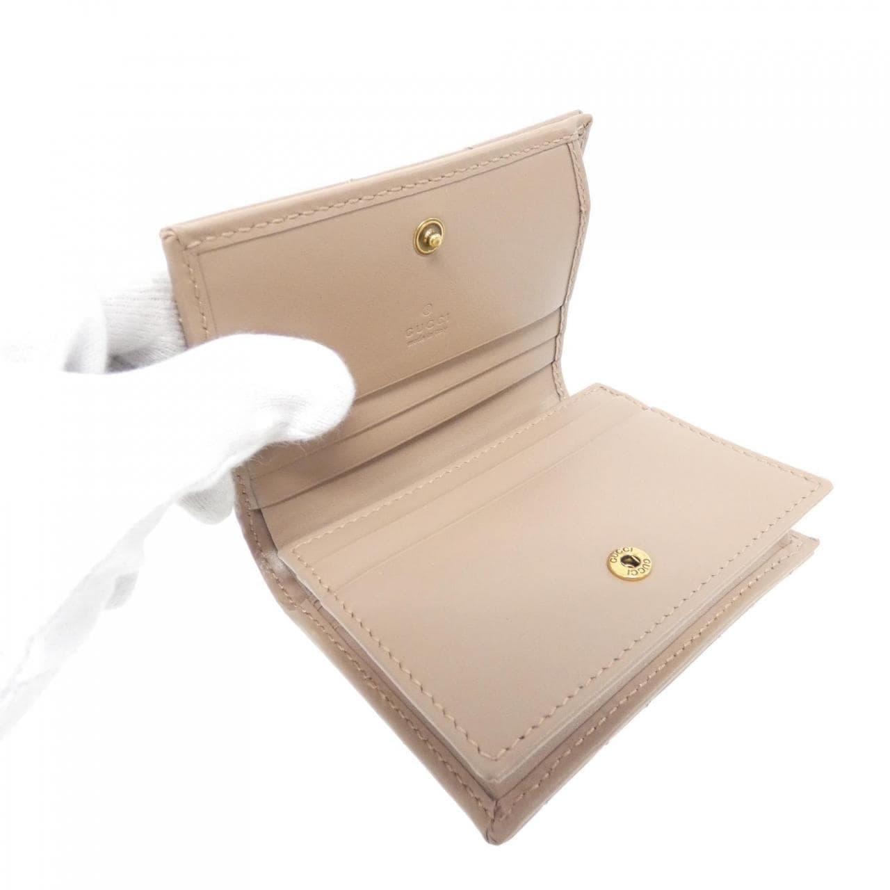 GUCCI 466492 DTD1T Wallet Leather