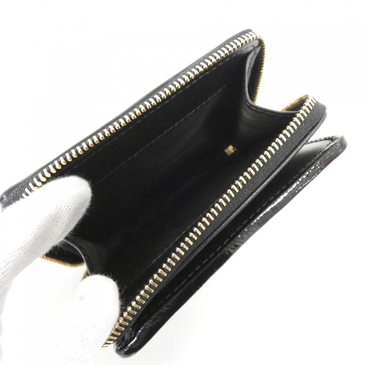 GUCCI 795520 AADQB Wallet Patent Leather