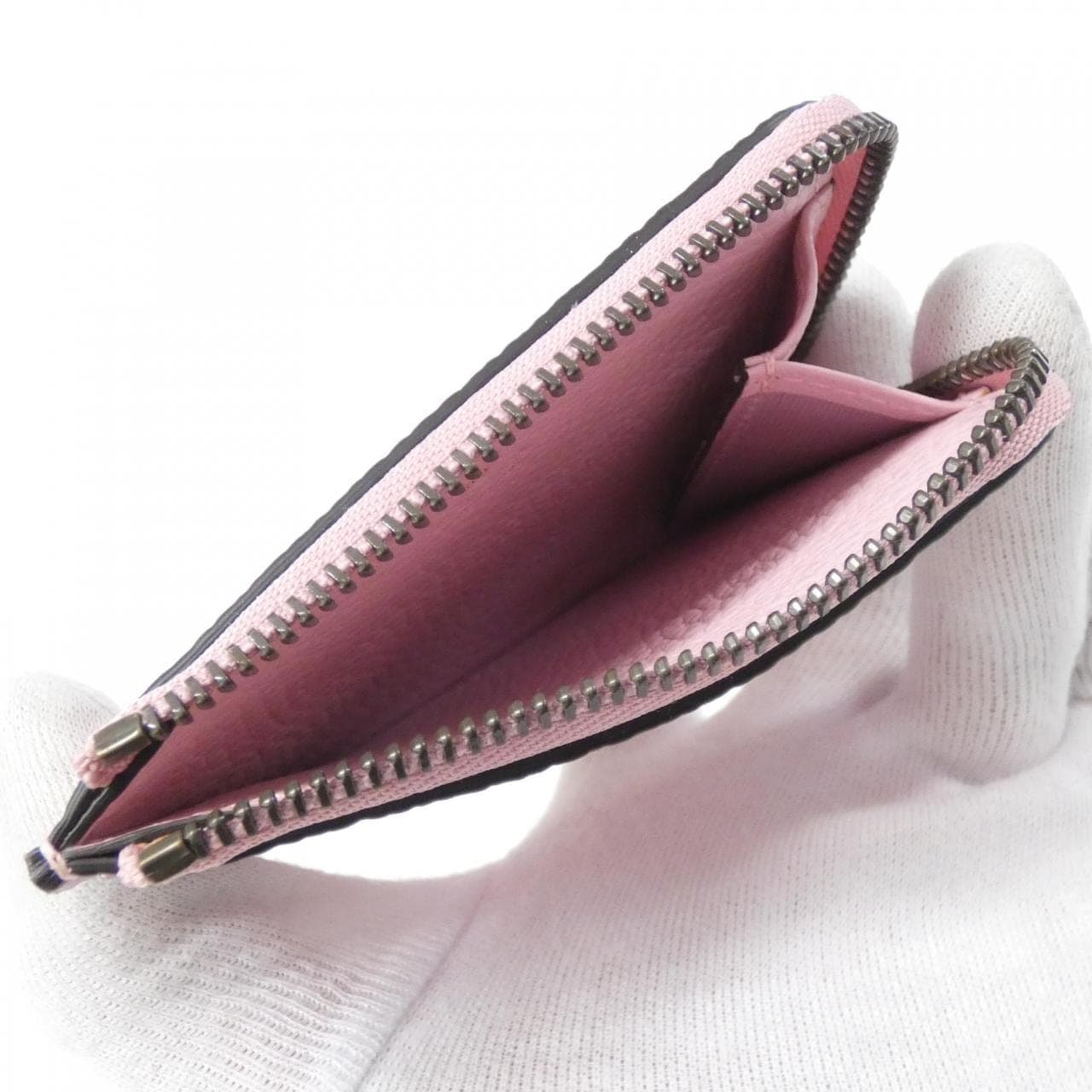 GUCCI 739497 AABXM Coin Case Leather