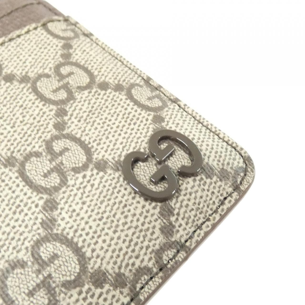 GUCCI 817197 FACQC Card Case Canvas