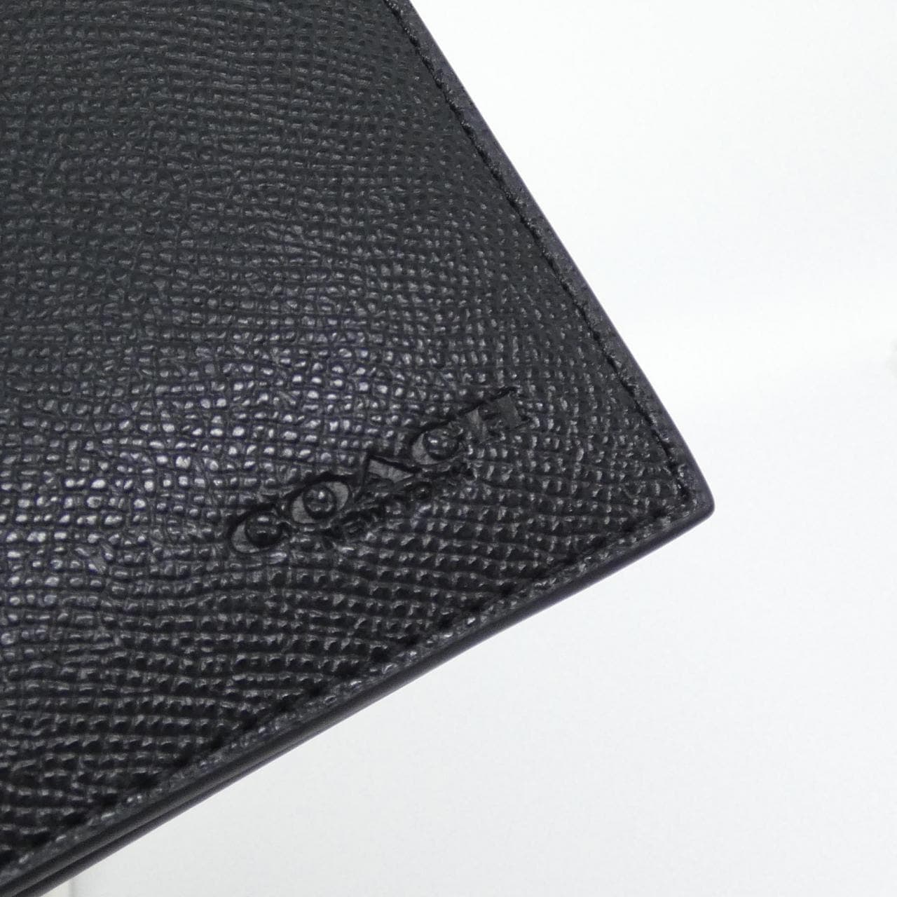 COACH CW355 Coin Case Leather