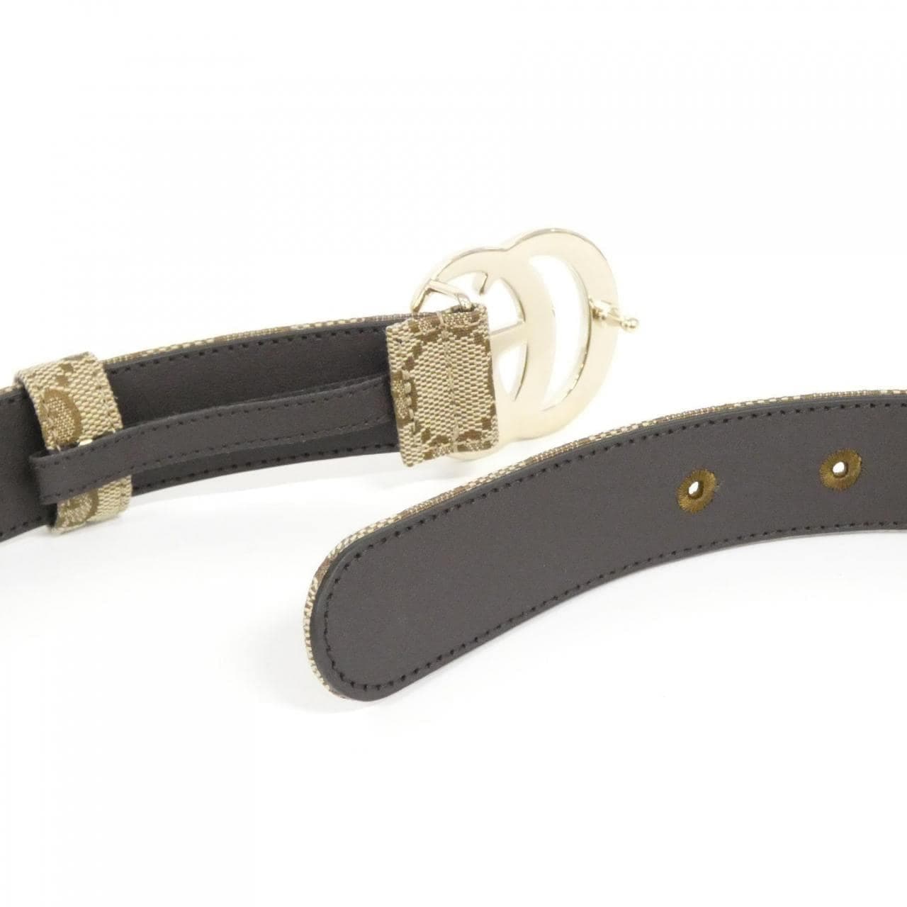 GUCCI Horsebit 1955 625839 KAAAM Belt Canvas