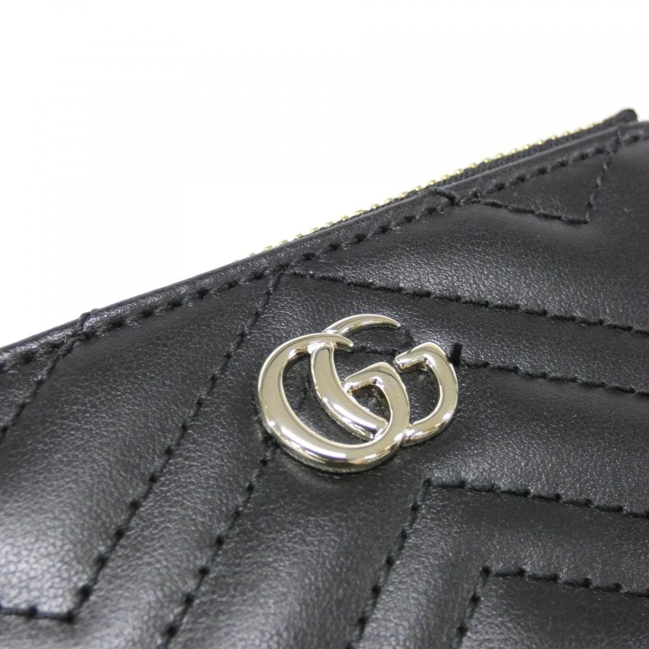 GUCCI 813353 DTDHD Key Case Leather