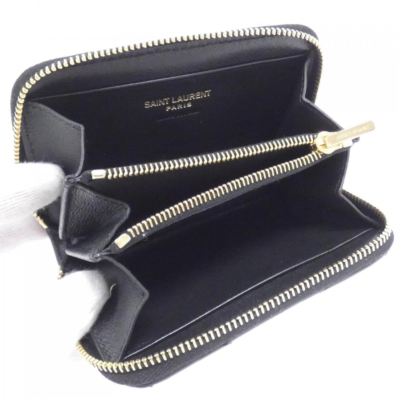 SAINT LAURENT 804479 AAA44 Coin Case Lambskin
