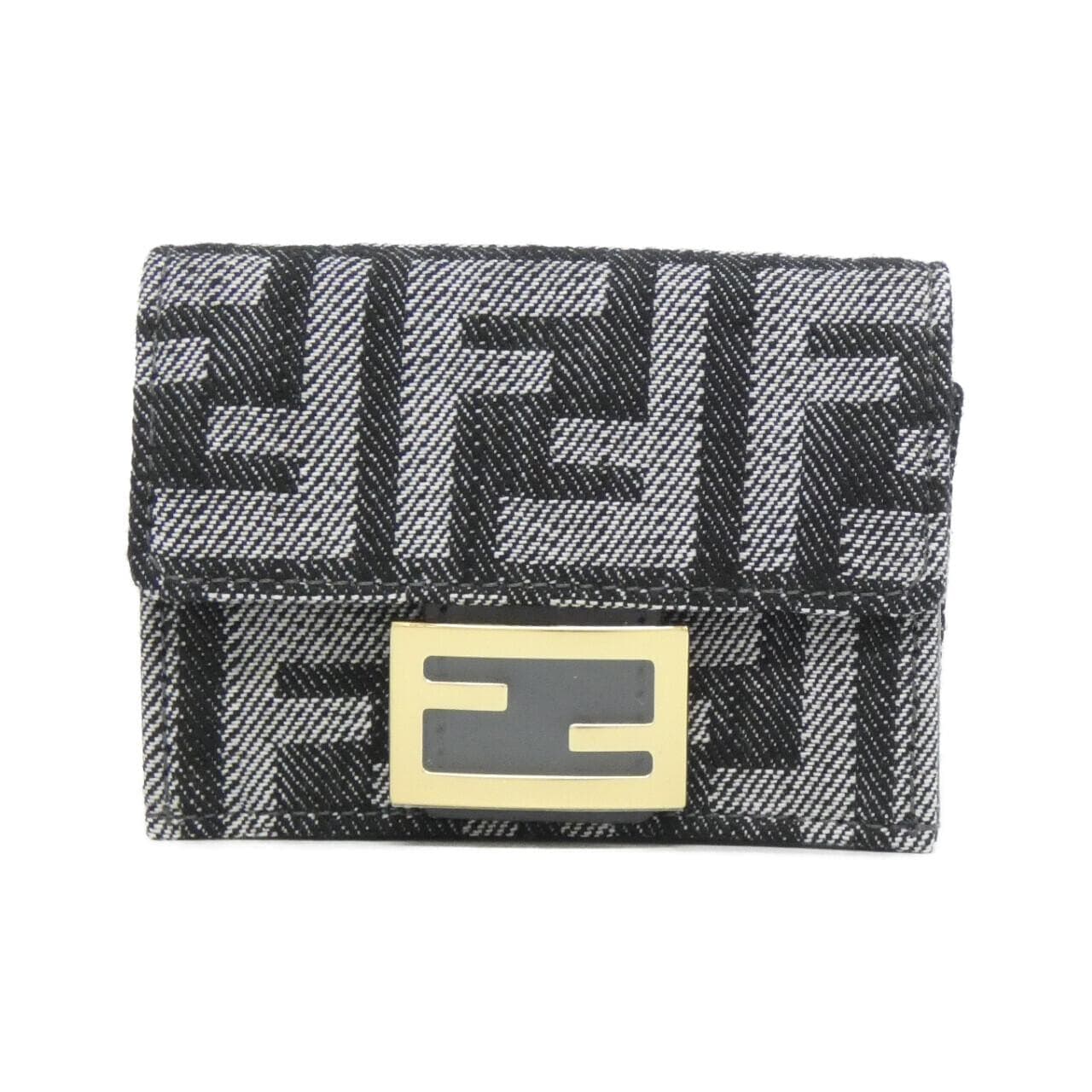 FENDI 8M0395 AUT4 Wallet Canvas