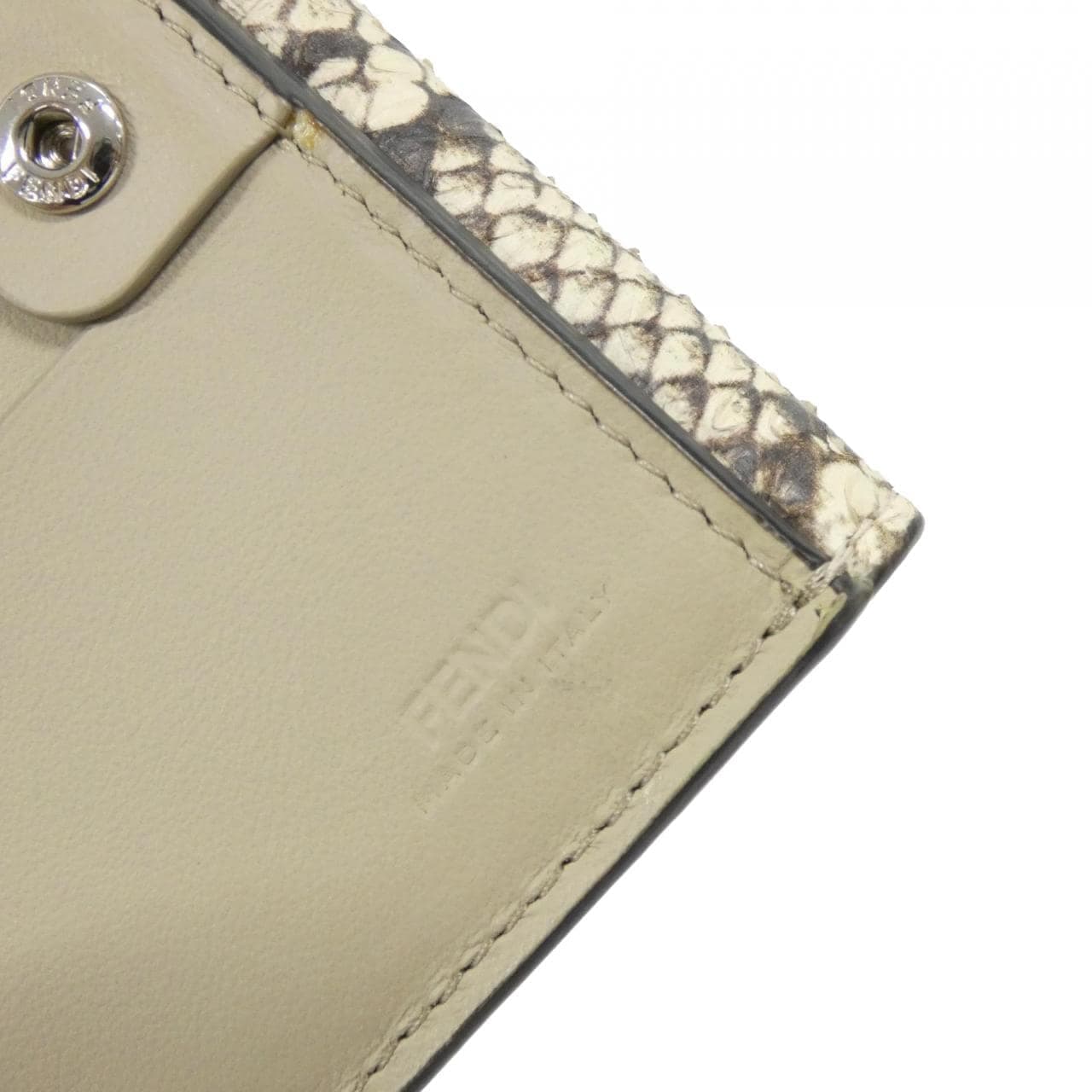 FENDI Peekaboo 8M0438 AM2W Wallet Leather