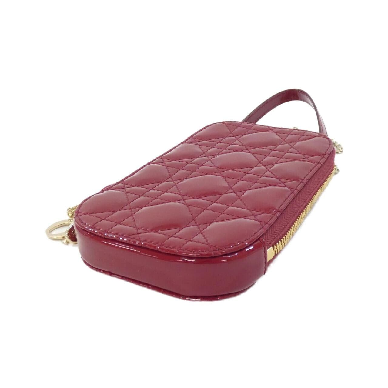 DIOR Lady Dior S0872OVRB 銀包 漆皮