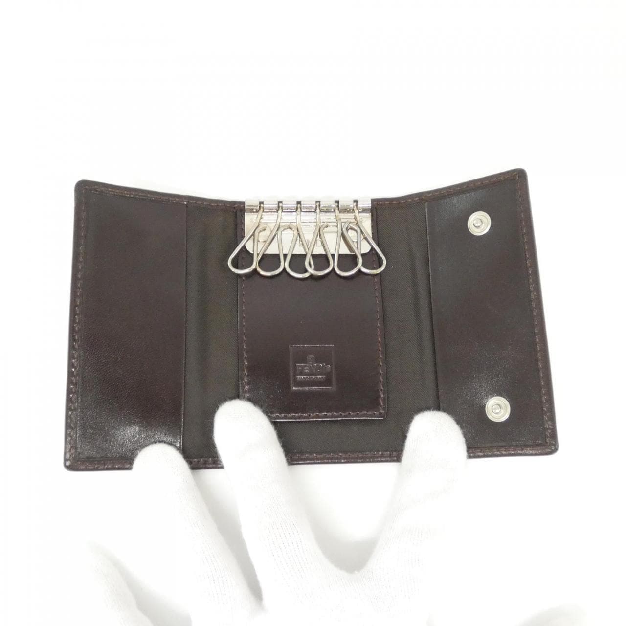FENDI 10163 ZJX 鎖匙包 帆布