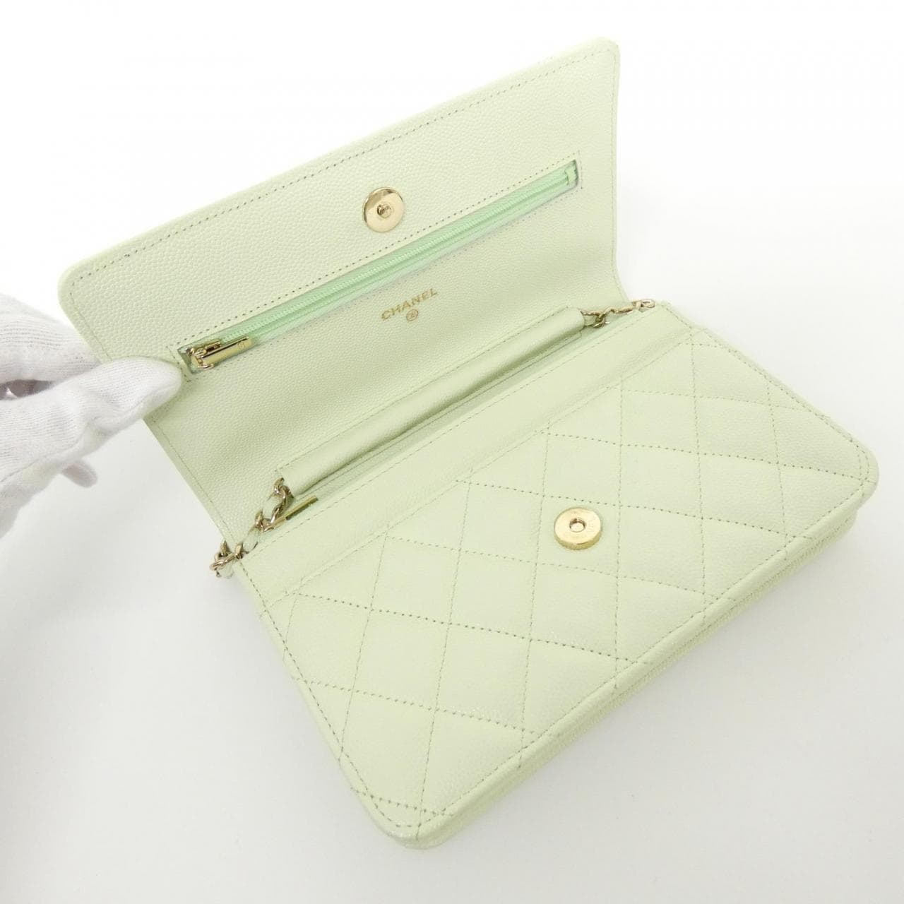 CHANEL Timeless Classic AP0250 Wallet Grained Calfskin
