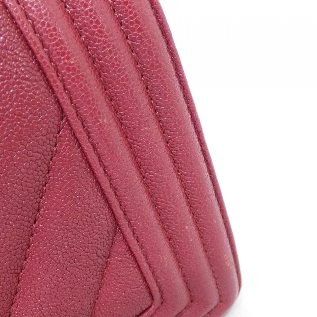 CHANEL Boy Chanel 67085 Shoulder Grained Calfskin
