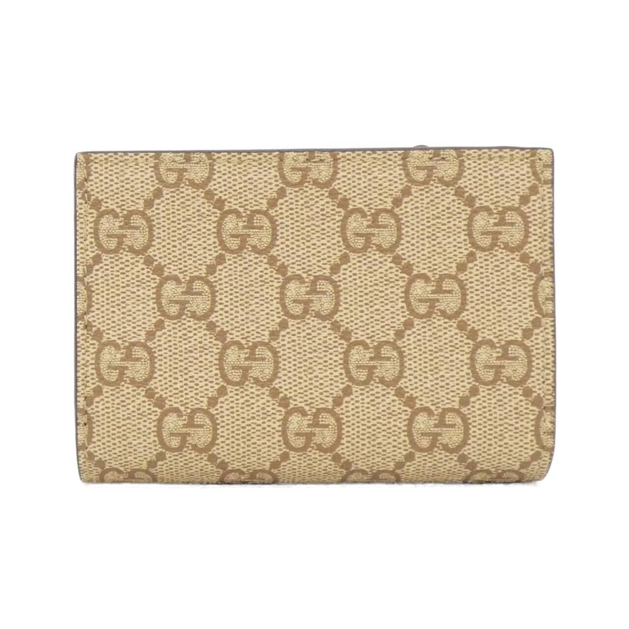 GUCCI 772738 AAGUL 銀包 帆布