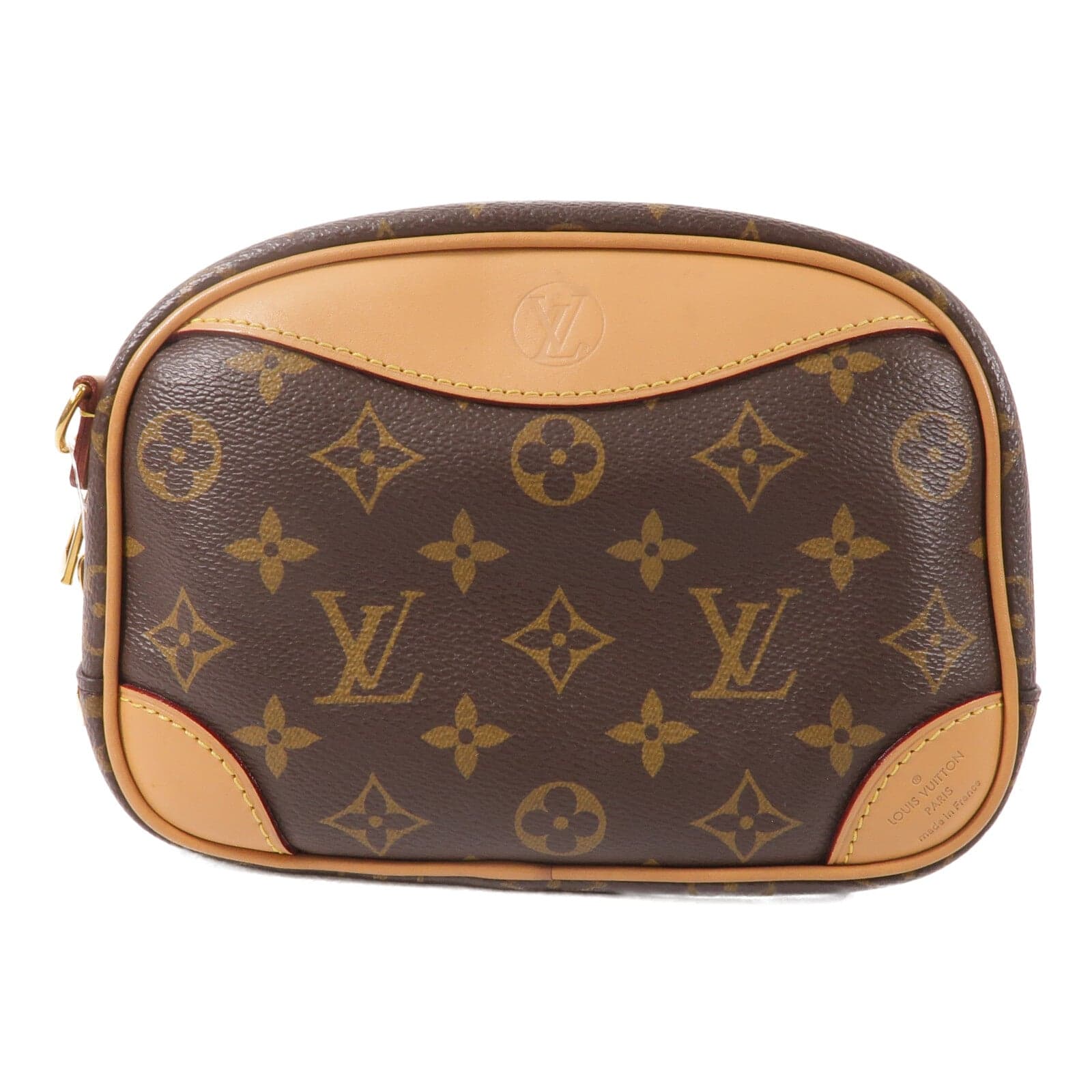 LOUIS VUITTON Deauville M45528 Shoulder Bag Coated Canvas